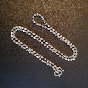 23" Silver Ball Chain Necklace - UNISEX